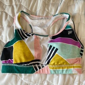 Multicolor FILA sports bra